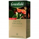 Чай ГРИНФИЛД черный, Экзотик Опунция Чай ГРИНФИЛД черный, Экзотик Опунция