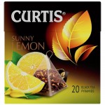 Чай Кертис черный Санни лемон 20 пирамидок Чай Кертис черный Санни лемон 20 пирамидок