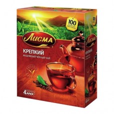 Чай ЛИСМА крепкий черный в магазинах Авоська