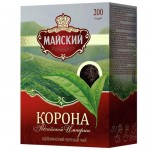 Чай МАЙСКИЙ Корона Российской Империи чёрный, 200г