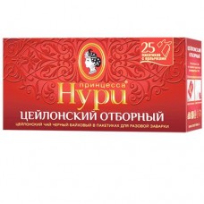 Чай ПРИНЦЕССА НУРИ чёрный в магазинах Авоська