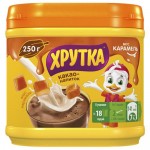 Какао напиток ХРУТКА карамель, 250г
