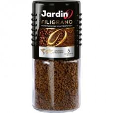 Кофе ЖАРДИН Филиграно молотый кофе в растворимом, ст/б, 95г в магазинах Авоська