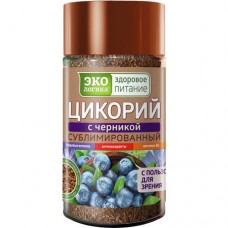 Цикорий ЭКОЛОГИКА cублимированный, с черникой, 85г в магазинах Авоська