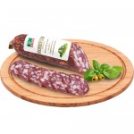 Колбаса Брауншвейгская ВЕЛКОМ сырокопченая, полусухая, в/у, срез, 235г