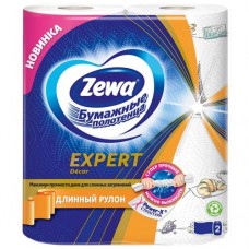 Бумажные полотена Эксперт ЗЕВА 3 слоя, 2 рулона в магазинах Авоська