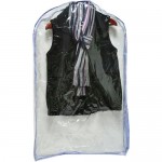 Чехол для верхней одежды ХАУСХОЛД 60х100х10 см, пвх ,прозрачный Чехол для верхней одежды ХАУСХОЛД 60х100х10 см, пвх ,прозрачный