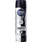 Дезодорант НИВЕЯ аэрозоль, для черного и белого, 0.15л