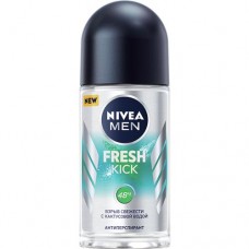 Дезодорант НИВЕЯ шарик, мен фреш кик, 0.05л в магазинах Авоська