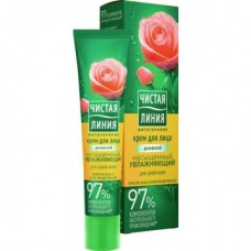 Крем для лица ЧИСТАЯ ЛИНИЯ для сухой кожи увлажняющий, дневной, 0.04л в магазинах Авоська