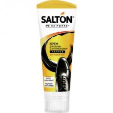 Крем для обуви в тубе САЛТОН с аппликатором, черный, 0.075л в магазинах Авоська