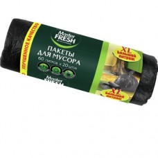 Мешки для мусора МАСТЕР ФРЕШ классические, 60л, 20шт в магазинах Авоська