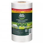 Полотенца универсальные МАСТЕР ФРЕШ в рулоне, вискоза, 21х25см, 100шт