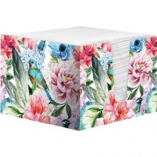 Салфетки бумажные ЛИЛИЯ жардин, 1сл, 100л, в коробке в магазинах Авоська