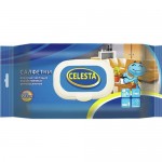 Салфетки влажные СЕЛЕСТА с клапаном, 80шт Салфетки влажные СЕЛЕСТА с клапаном, 80шт