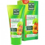 Скраб для лица ЧИСТАЯ ЛИНИЯ абрикос, 0.05л