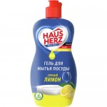 Средство для мытья посуды ХАУС ХЕРЦ сочный лимон, 0.45л