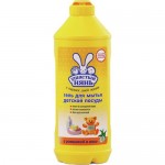 Средство для мытья посуды УШАСТЫЙ НЯНЬ ромашка + алоэ, 0.5л