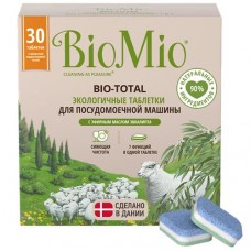 Таблетки для ПММ БИО МИО с маслом эвкалипта, 30шт в магазинах Авоська