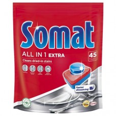 Таблетки для ПММ СОМАТ 45 шт в магазинах Авоська