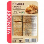 Блины МИРАТОРГ с курицей и грибами, 280г