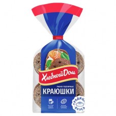 Краюшки ржано-пшеничные ХЛЕБНЫЙ ДОМ 240г в магазинах Авоська