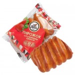Пирожок ПЕКО с клубничным джемом, 50г