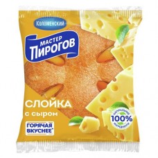 Слойка МАСТЕР ПИРОГОВ с сыром, 70г в магазинах Авоська