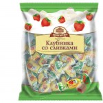 Карамель Клубника со сливками БАБАЕВСКИЙ 250г