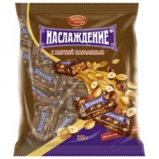 Конфеты Насладжение КРАСНЫЙ ОКТЯБРЬ с мягкой карамелью, 250г в магазинах Авоська