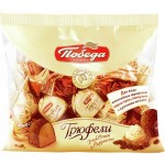 Конфеты Трюфели Айриш Крем + Каппучино ПОБЕДА 200г Конфеты Трюфели Айриш Крем + Каппучино ПОБЕДА 200г