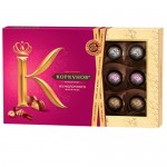 Набор конфет КОРКУНОВ коллекция молочного шоколада, 165г Набор конфет КОРКУНОВ коллекция молочного шоколада, 165г