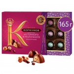 Набор конфет КОРКУНОВ коллекция темного и молочного шоколада, 165г Набор конфет КОРКУНОВ коллекция темного и молочного шоколада, 165г