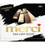 Набор конфет Мерси ШТОРК ассорти, черный и белый, 240г Набор конфет Мерси ШТОРК ассорти, черный и белый, 240г