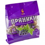 Пряники 1 цена с черносмородиновой начинкой, 300г