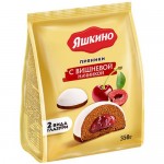 Пряники ЯШКИНО с вишневой начинкой, 350г