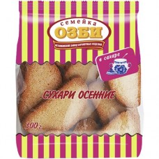 Сухари ОЗБИ классические, с сахаром, 300г в магазинах Авоська