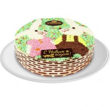 Торт Сладкий Зоопарк У ПАЛЫЧА праздничный, 1.2кг в магазинах Авоська