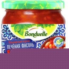 Фасоль БОНДЮЭЛЬ печеная, со сладким перцем, 360г в магазинах Авоська