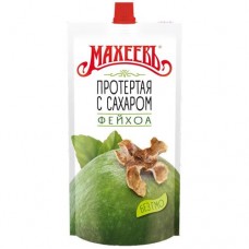 Фейхоа протертая МАХЕЕВЬ с сахаром, дой-пак, 300г в магазинах Авоська