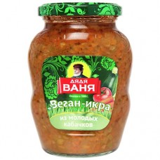 Икра-веган ДЯДЯ ВАНЯ из молодых кабачков, 350г в магазинах Авоська