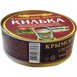 Килька КРЫМСКОЕ ЗОЛОТО обжаренная в томатном соусе, 240г