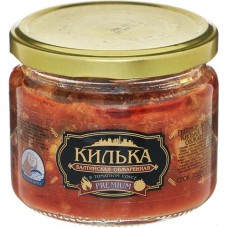 Килька РУССКИЕ БЕРЕГА в томате, 250г в магазинах Авоська
