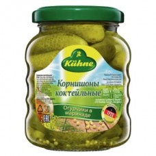 Корнишоны коктейльные КЮНЕ 180г в магазинах Авоська