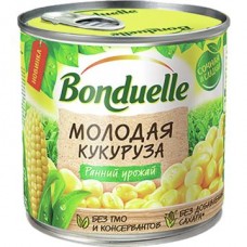Кукуруза БОНДЮЭЛЬ молодая, 340г в магазинах Авоська
