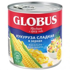 Кукуруза ГЛОБУС сладкая, 0.425л в магазинах Авоська