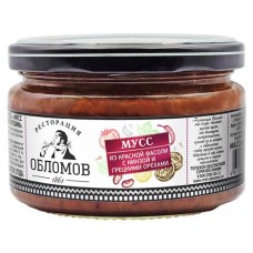 Мусс РЕСТОРАЦИЯ ОБЛОМОВ из красной фасоли, с кинзой и грецкими орехами, 230г в магазинах Авоська