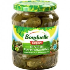 Огурцы БОНДЮЭЛЬ 6-9см, 0.72л в магазинах Авоська