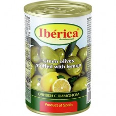 Оливки ИБЕРИКА с лимоном, 300г в магазинах Авоська