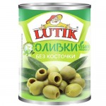 Оливки ЛЮТИК без косточки, 0.28л